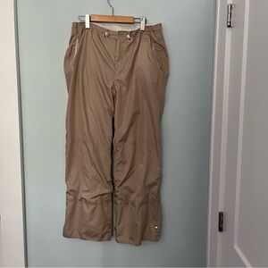 Vintage Oleg Cassini Sport Cinch-able Adjustable Hem Technical Pants